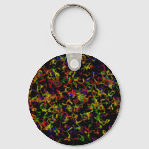 Colour explosion keychain