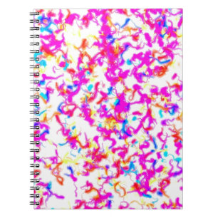Colour explosion notebook