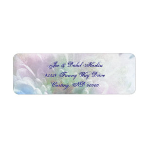 Colour Explosion Return Address Labels
