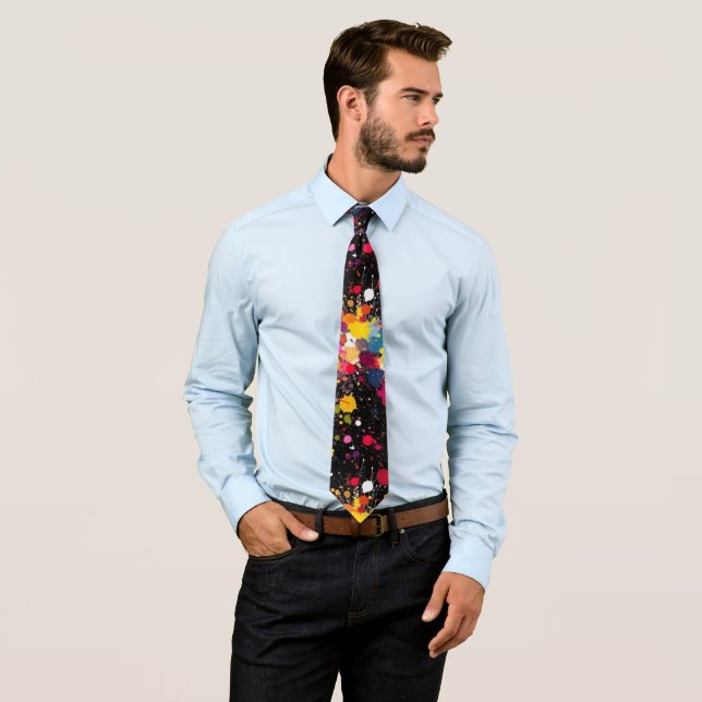 Colour Explosion Tie (In Situ)