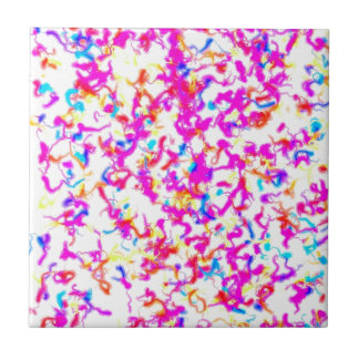 Colour explosion tile