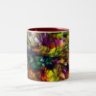 Colour Explosion Two-Tone Coffee Mug