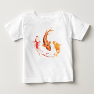 Colour Fish Design  Baby T-Shirt