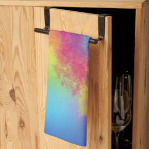 colour flash kitchen towel