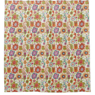 Colour Floral and Owl