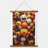 Colour full emoji - Wall Art