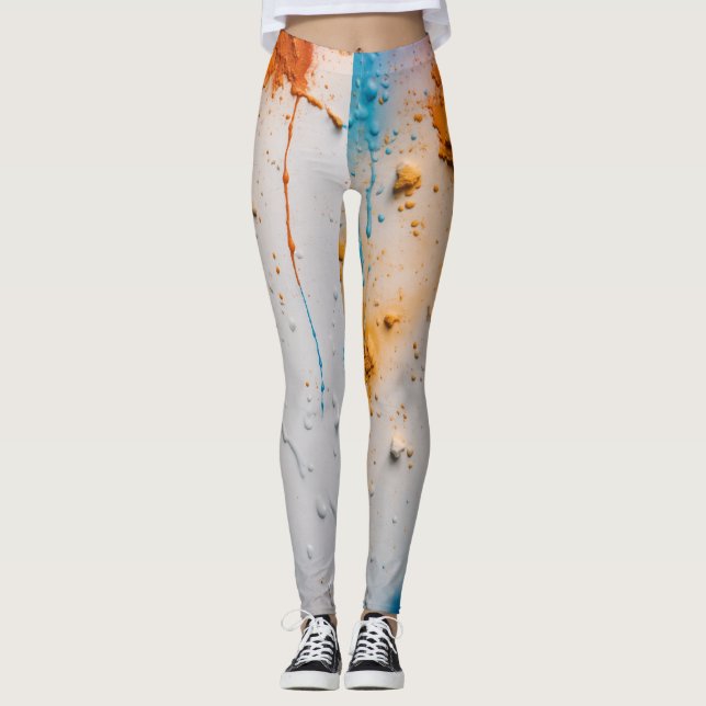  Colour full Legging  (Front)