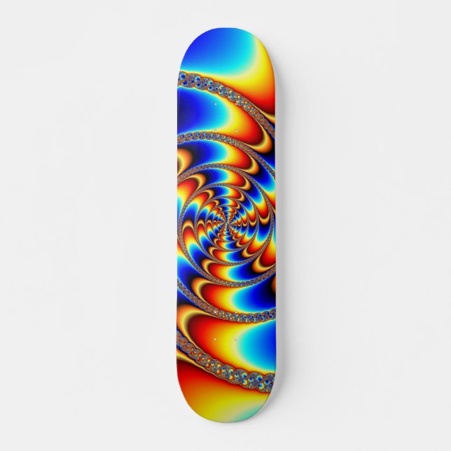 Colour Fun - Fractal Skateboard (Front)
