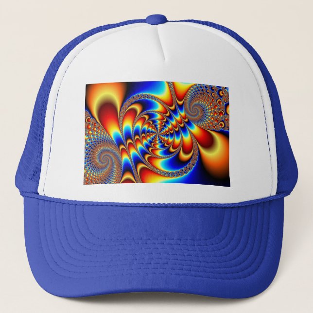 Colour Fun - Fractal Trucker Hat (Front)