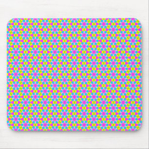 Colour Geometric Pattern Mouse Pad