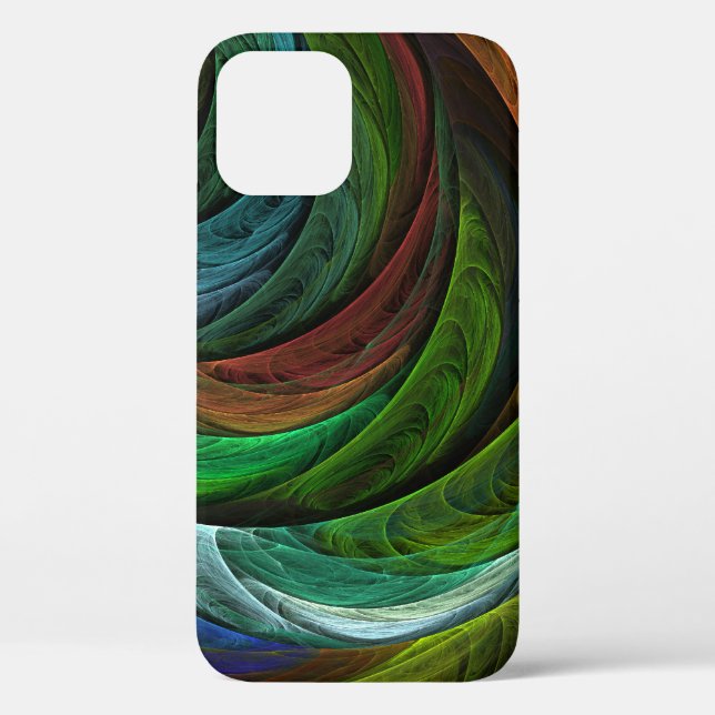 Colour Glory Modern Abstract Art Pattern Elegant Case-Mate iPhone Case (Back)