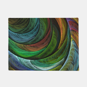 Colour Glory Modern Abstract Art Pattern Elegant Doormat