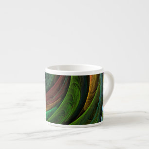 Colour Glory Modern Abstract Art Pattern Elegant Espresso Cup