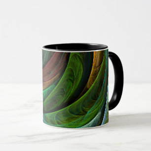 Colour Glory Modern Abstract Art Pattern Elegant Mug