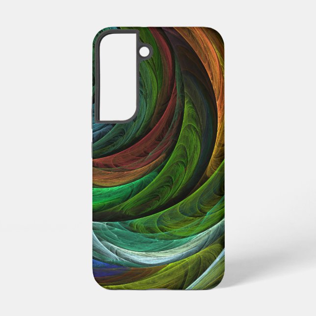 Colour Glory Modern Abstract Art Pattern Elegant Samsung Galaxy S22 Case (Back)
