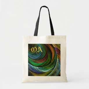 Colour Glory Modern Abstract Art Pattern Elegant Tote Bag