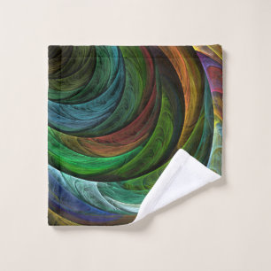 Colour Glory Modern Abstract Art Pattern Elegant Wash Cloth