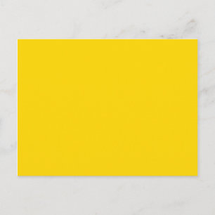 colour gold postcard