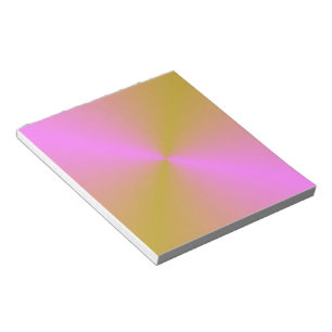 colour gradient notepad