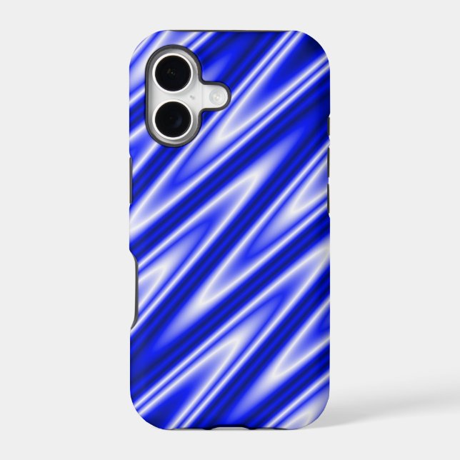 Colour Gradients ZigZag Stripes - blue (Back)