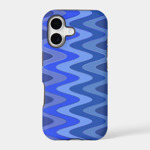 Colour Gradients ZigZag Waves - blue