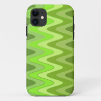 Colour Gradients ZigZag Waves - green