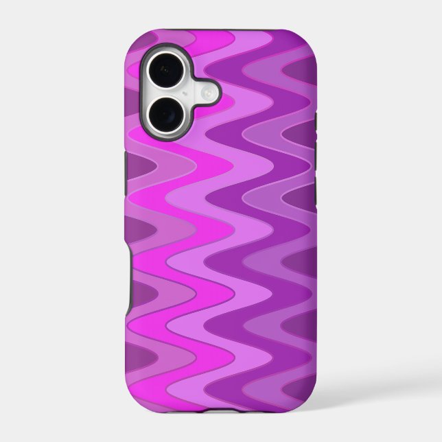 Colour Gradients ZigZag Waves - pink (Back)