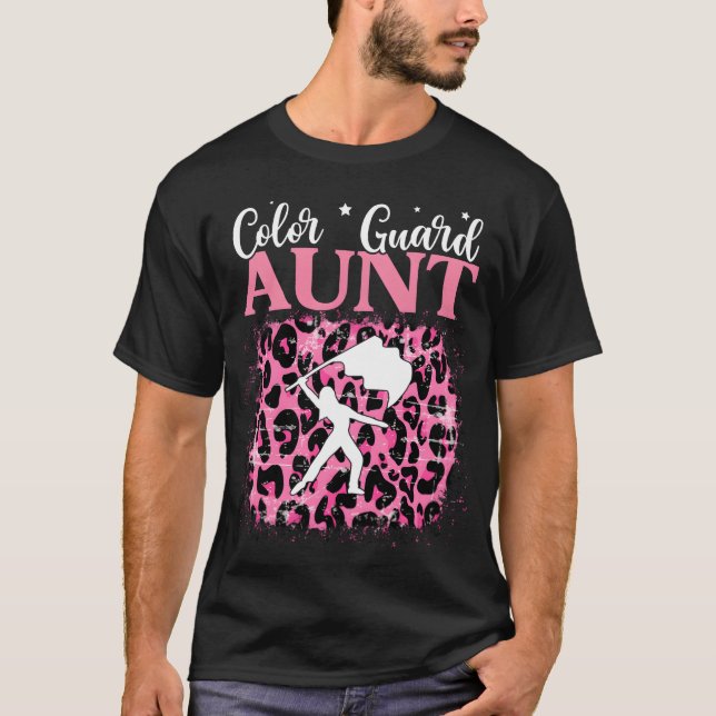 Colour Guard A Marching Band School gift T-Shirt (Front)