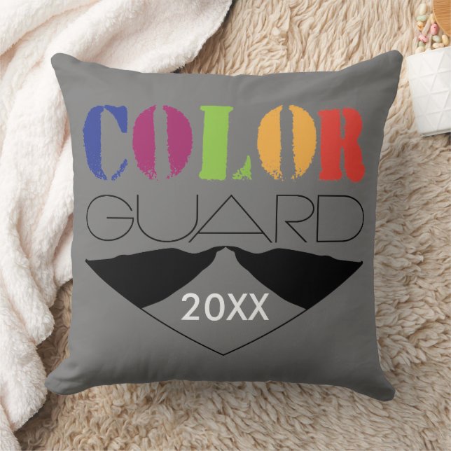 Colour Guard Customizable Throw Pillow (Blanket)