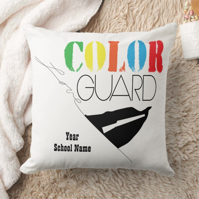 Colour Guard Love It Flag Throw Pillow (Blanket)