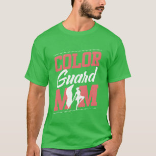 Colour Guard Mom Marching Band Mom retro T-Shirt