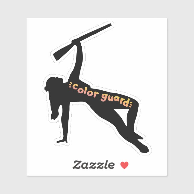 Colour Guard - Rifle silhouette (Sheet)