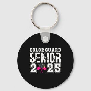 Colour Guard Senior 2025 Cl Of 2025 Senior Colour  Keychain