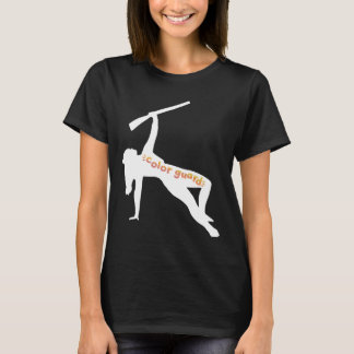 Colour guard silhouette with rifle T-Shirt