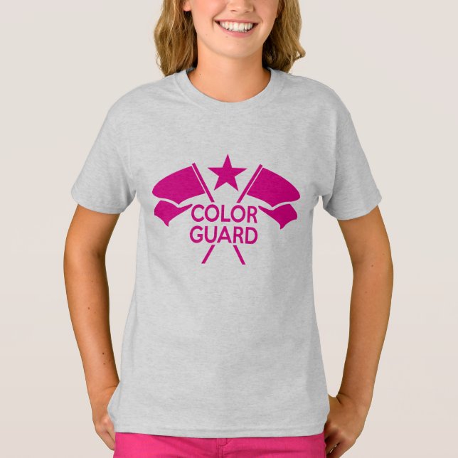 Colour Guard Trooper's Crossed Flags t-shirt (Front)
