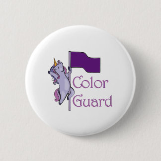 Colour Guard: Unicorn 2 Inch Round Button