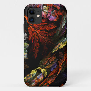 Colour Harmony Abstract Art iPhone 11 Case