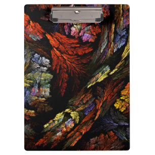 Colour Harmony Abstract Art Clipboard