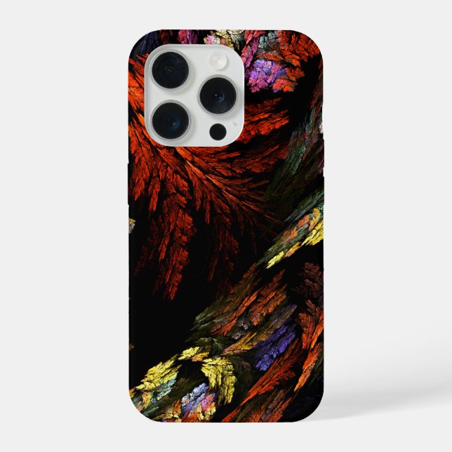 Colour Harmony Abstract Art iPhone Case (Back)