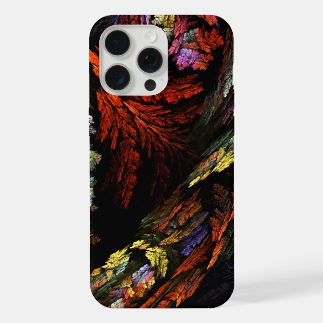 Colour Harmony Abstract Art iPhone Case (Back)