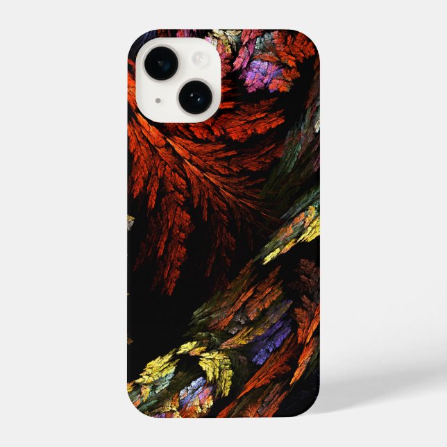 Colour Harmony Abstract Art iPhone Case (Back)