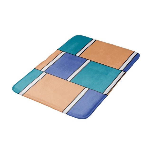 Colour Harmony Bath Mat (Angled)