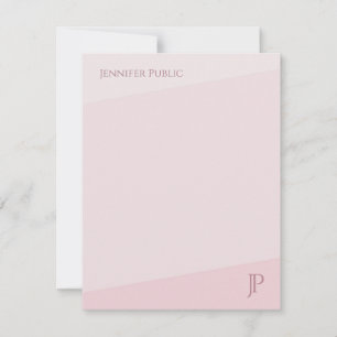 Colour Harmony Monogram Simple Modern Template