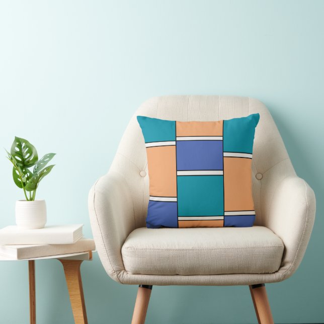 Colour Harmony Throw Pillow (Chair)