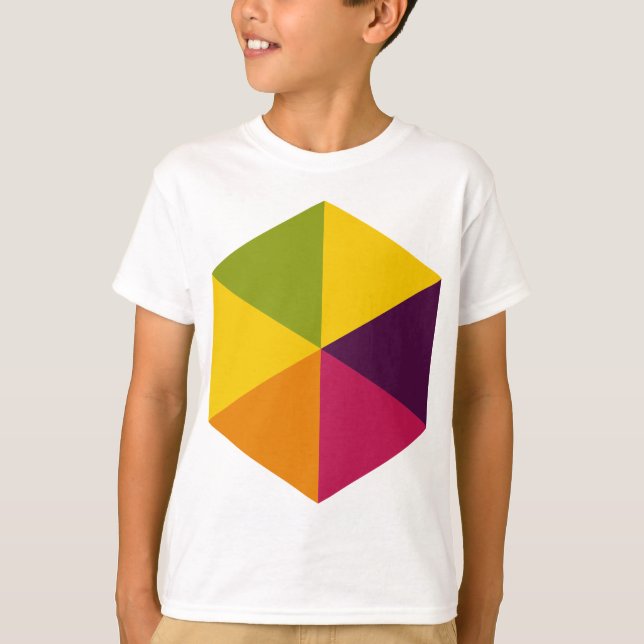 Colour Hexagon 01 T-Shirt (Front)