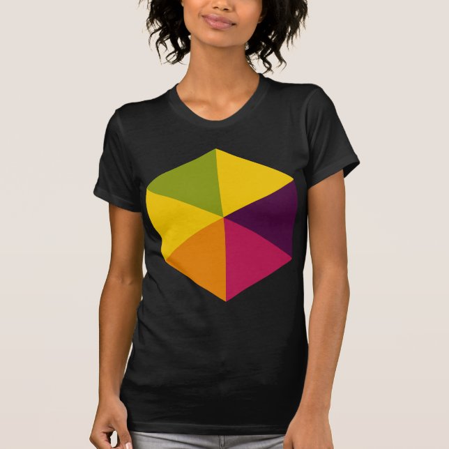 Colour Hexagon 01 T-Shirt (Front)