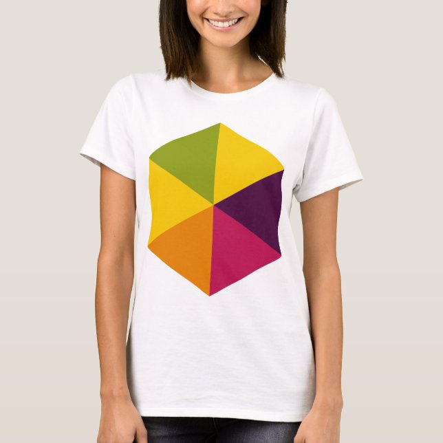 Colour Hexagon 01 T-Shirt (Front)
