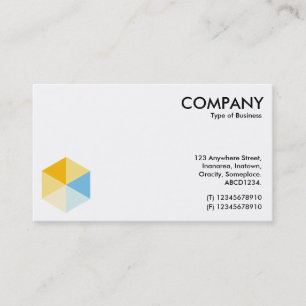 Colour Hexagon 03 Business Card