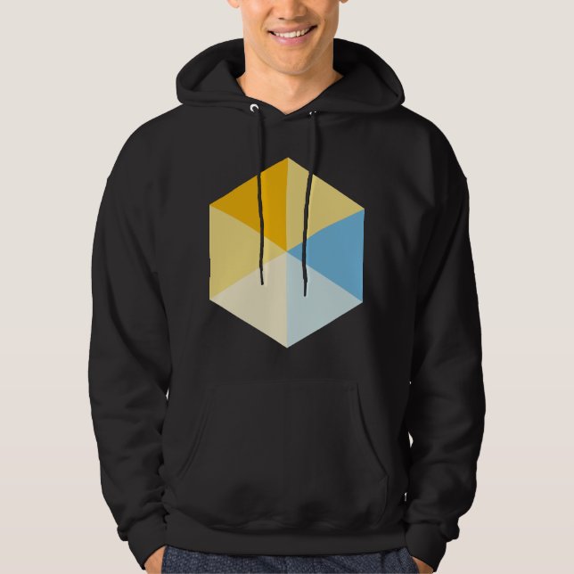 Colour Hexagon 03 Hoodie (Front)