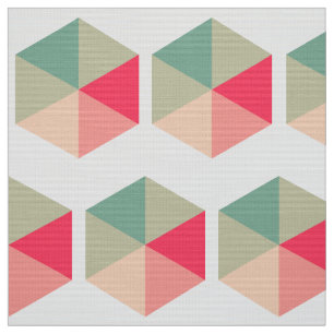 Colour Hexagon 04 Fabric